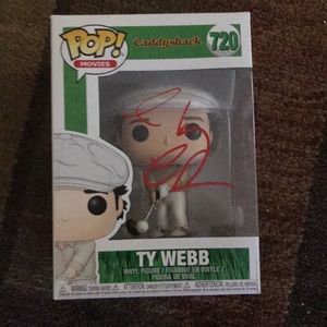 Chevy Chase Autographed Funko w cert